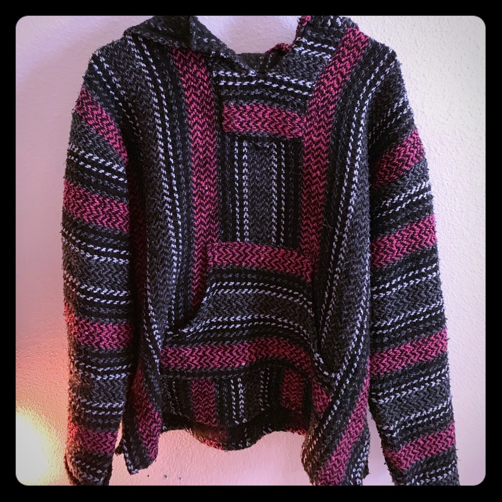 Baja Joe poncho hoodie